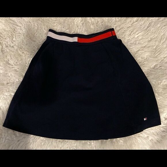 Tommy Hilfiger Navy Skirt - Picture 2 of 5